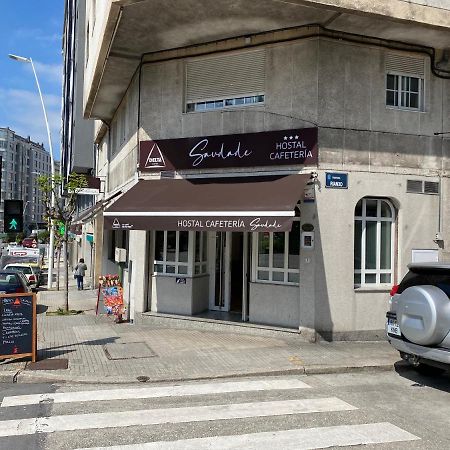 Saudade Hostal Cafeteria آكورونيا المظهر الخارجي الصورة