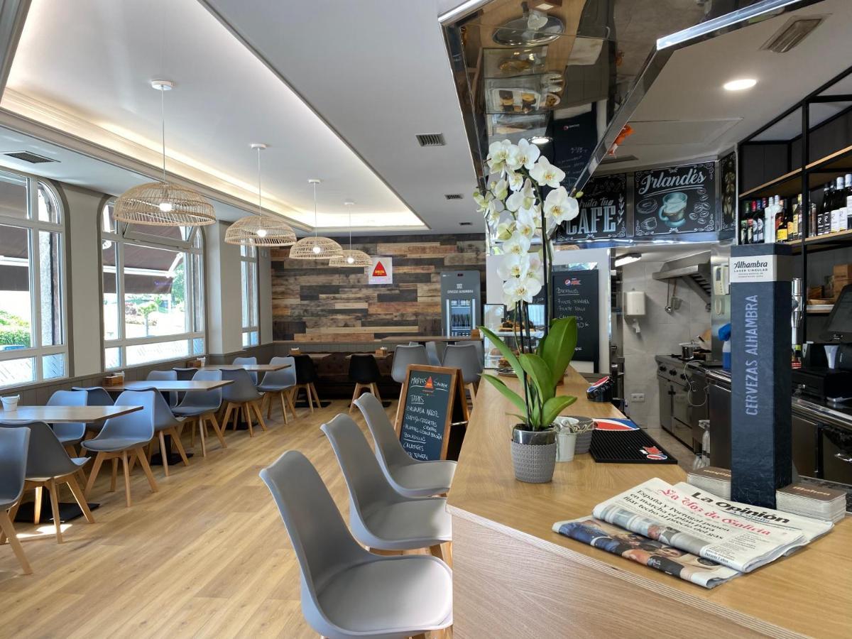 Saudade Hostal Cafeteria آكورونيا المظهر الخارجي الصورة